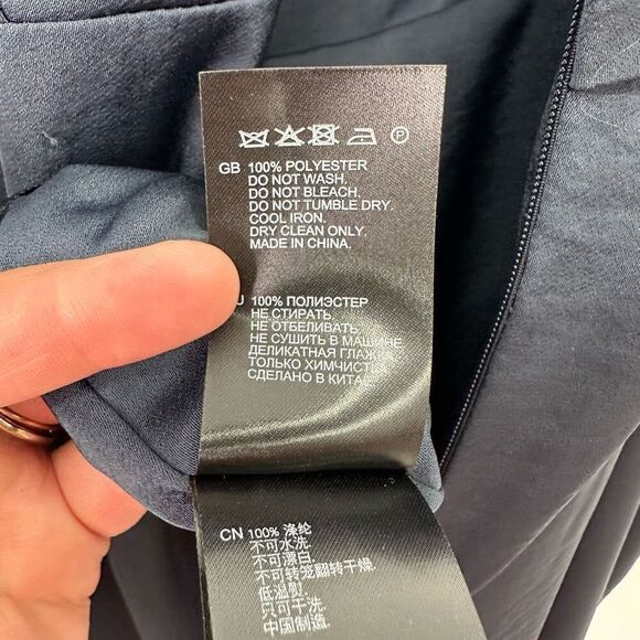 Reiss Women’s Ostia Navy Strappy Shoulder Maxi Dress - Picture 8 of 16